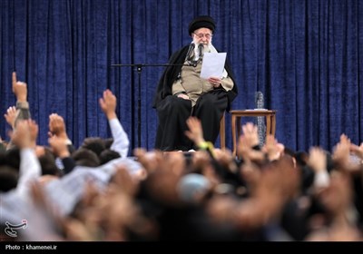 دیدار رمضانی دانشجویان با رهبر معظم انقلاب