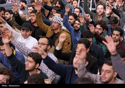 دیدار رمضانی دانشجویان با رهبر معظم انقلاب