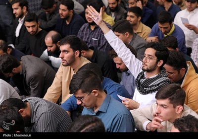 دیدار رمضانی دانشجویان با رهبر معظم انقلاب