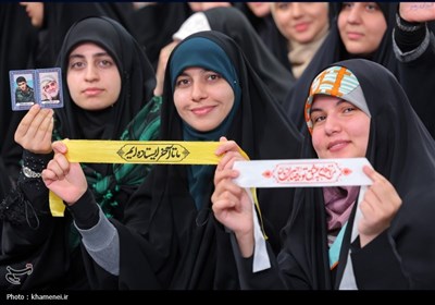 دیدار رمضانی دانشجویان با رهبر معظم انقلاب