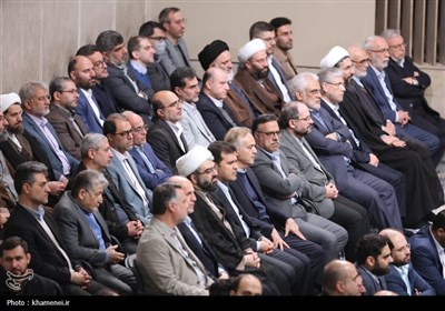 دیدار رمضانی دانشجویان با رهبر معظم انقلاب