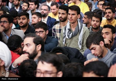 دیدار رمضانی دانشجویان با رهبر معظم انقلاب