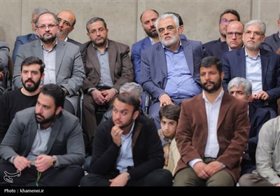 دیدار رمضانی دانشجویان با رهبر معظم انقلاب