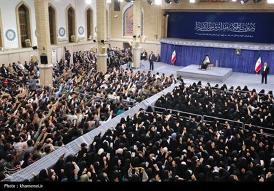 دیدار رمضانی دانشجویان با رهبر معظم انقلاب