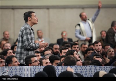 دیدار رمضانی دانشجویان با رهبر معظم انقلاب