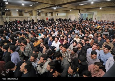 دیدار رمضانی دانشجویان با رهبر معظم انقلاب
