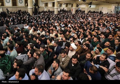 دیدار رمضانی دانشجویان با رهبر معظم انقلاب