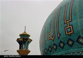 گنبد فیروزه‌ای مسجد باقرالعلوم؛ نماد آرامش در فضای علمی دانشگاه کرمان
