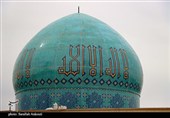 گنبد فیروزه‌ای مسجد باقرالعلوم؛ نماد آرامش در فضای علمی دانشگاه کرمان