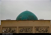 گنبد فیروزه‌ای مسجد باقرالعلوم؛ نماد آرامش در فضای علمی دانشگاه کرمان