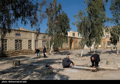 زیارت اهل قبور در پنجشنبه آخر سال - قم