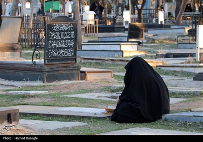 زیارت اهل قبور در پنجشنبه آخر سال - ابهر