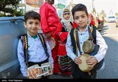 Встреча Новруза карнавальным парадом в Гиляне