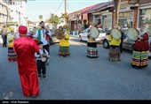 Встреча Новруза карнавальным парадом в Гиляне