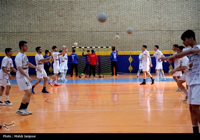 اردوی تیم ملی هندبال زیر 17 سال ایران در اصفهان
