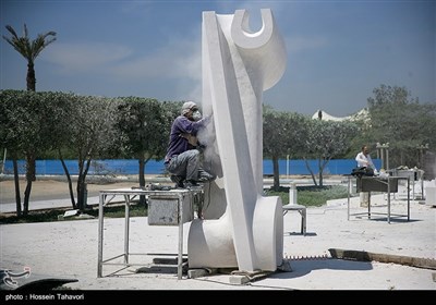 هفتمین سمپوزیوم مجسمه سازی در کیش