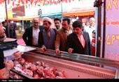 بازدید فرماندار و شهردار مشهد از فروشگاه‌های عرضه محصولات غذایی و کالاهای اساسی