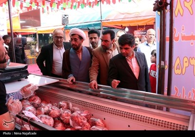 بازدید فرماندار و شهردار مشهد از فروشگاه‌های عرضه محصولات غذایی و کالاهای اساسی