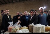 بازدید فرماندار و شهردار مشهد از فروشگاه‌های عرضه محصولات غذایی و کالاهای اساسی