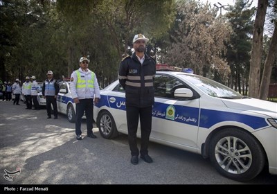 مانور ستاد خدمات سفرهای نوروزی در کرمانشاه