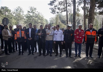 مانور ستاد خدمات سفرهای نوروزی در کرمانشاه