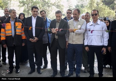 مانور ستاد خدمات سفرهای نوروزی در کرمانشاه