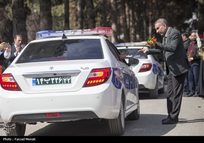 مانور ستاد خدمات سفرهای نوروزی در کرمانشاه