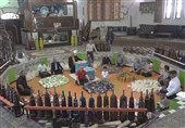 مازندران| مشق پهلوانی در گود زورخانه