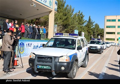 رزمایش طرح ترافیکی نوروز ۱۴۰۴ در کرمان 