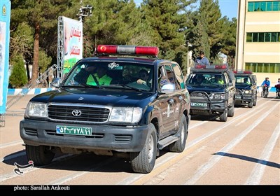 رزمایش طرح ترافیکی نوروز ۱۴۰۴ در کرمان 