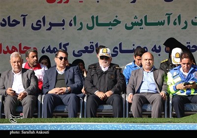 رزمایش طرح ترافیکی نوروز ۱۴۰۴ در کرمان 