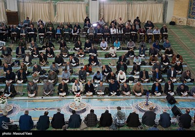 جزخوانی قرآن کریم در مصلی تبریز