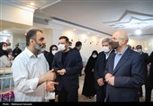 بازدید قالیباف از موسسه خیره بهشت امام رضا علیه السلام