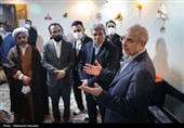 بازدید قالیباف از موسسه خیره بهشت امام رضا علیه السلام