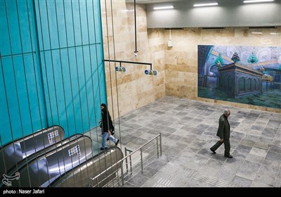 میدان خراسان ، زیباترین ایستگاه متروی پایتخت