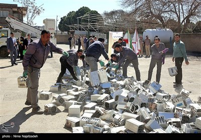 امحای بیش از 3 هزار دستگاه ماینر غیرمجاز - مشهد