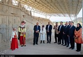 Международное мероприятие Новруз в древнем комплексе Персеполь