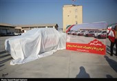 الحاق تجهیزات و خودروهای جدید به ناوگان امداد و نجات هلال احمر بوشهر