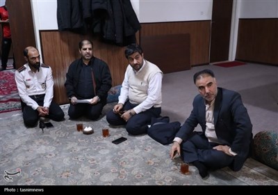 بازدید معاون استاندار از مراکز امدادی یزد در چهارشنبه سوری