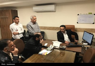 بازدید معاون استاندار از مراکز امدادی یزد در چهارشنبه سوری