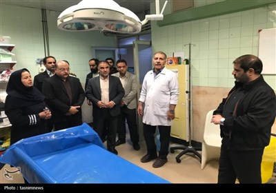 بازدید معاون استاندار از مراکز امدادی یزد در چهارشنبه سوری
