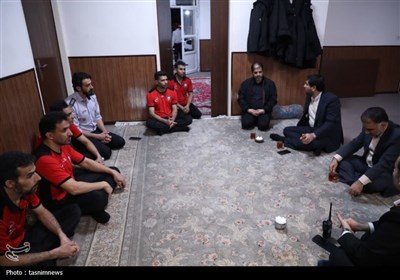 بازدید معاون استاندار از مراکز امدادی یزد در چهارشنبه سوری