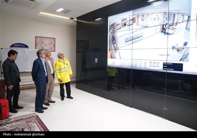 بازدید سرپرست دانشگاه از اورژانس 115 استان و بیمارستان امام رضا (ع)
