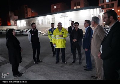 بازدید سرپرست دانشگاه از اورژانس 115 استان و بیمارستان امام رضا (ع)