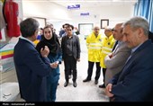 بازدید سرپرست دانشگاه از اورژانس 115 استان و بیمارستان امام رضا (ع)