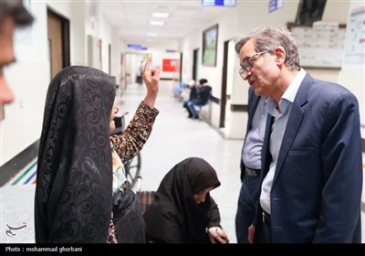 بازدید سرپرست دانشگاه از اورژانس 115 استان و بیمارستان امام رضا (ع)