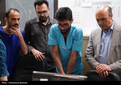 بازدید سرپرست دانشگاه از اورژانس 115 استان و بیمارستان امام رضا (ع)