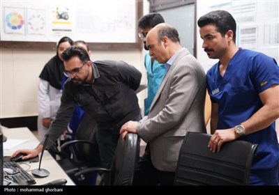بازدید سرپرست دانشگاه از اورژانس 115 استان و بیمارستان امام رضا (ع)