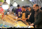 People Shop at Local Bazaars in Preparation for Nowruz