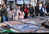 People Shop at Local Bazaars in Preparation for Nowruz